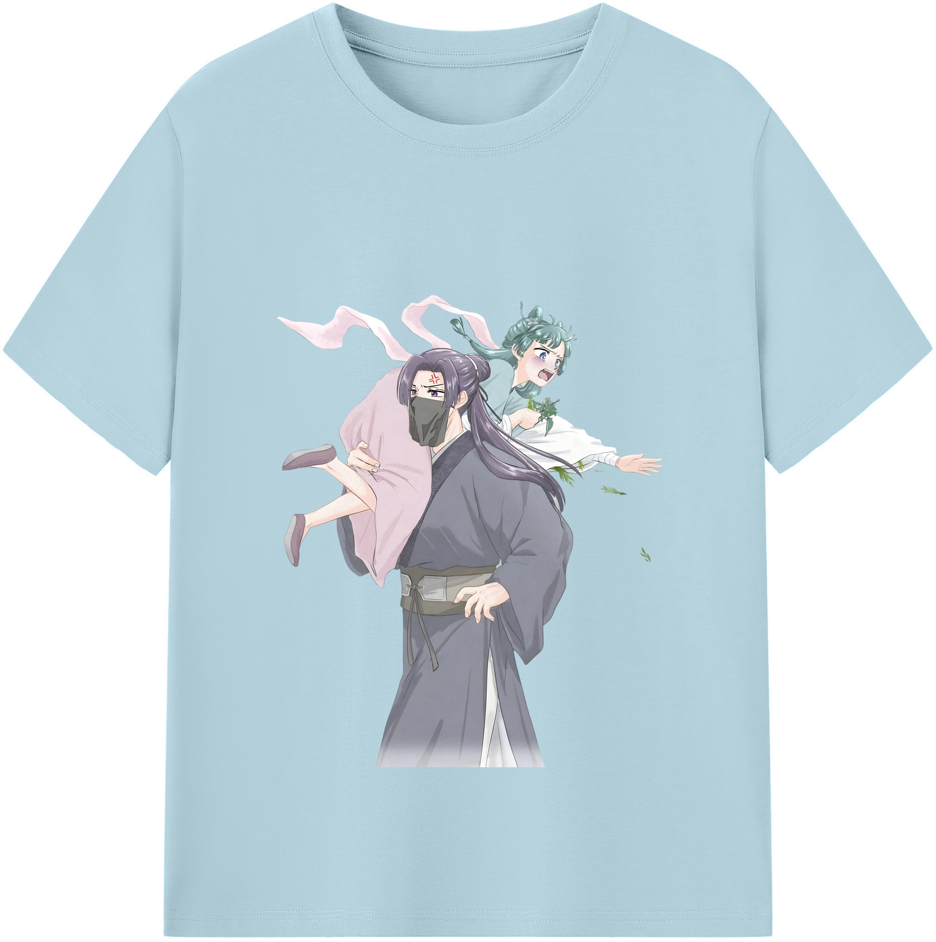 （画像用） 薬屋のひとりごと The Apothecary Diaries 綿100％半袖Tシャツ（フロントプリント）